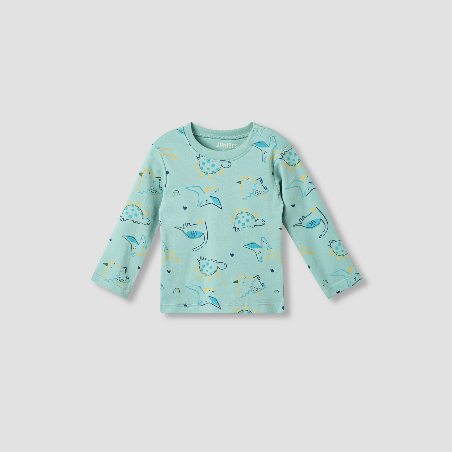 Juniors Dinosaur Print T-shirt and Pyjama Set