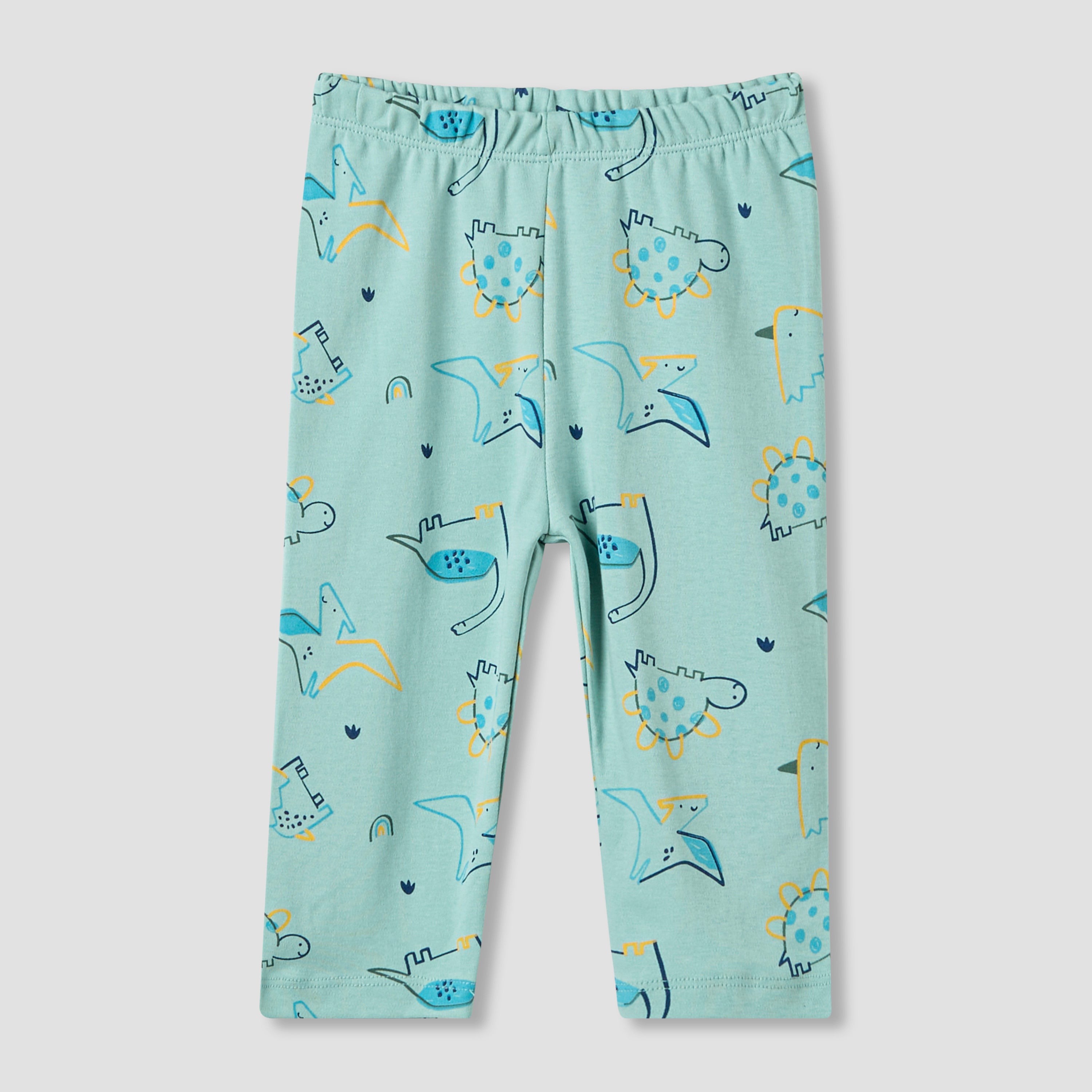 Juniors Dinosaur Print T-shirt and Pyjama Set
