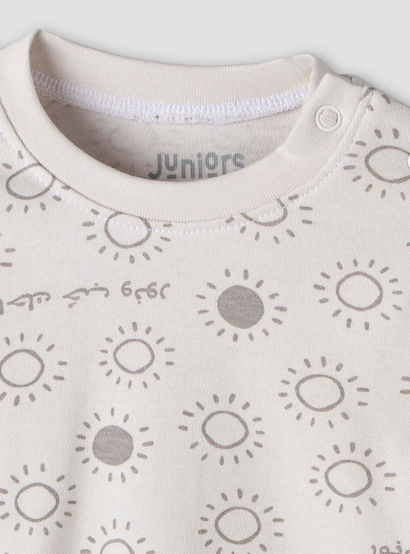 Juniors Cotton Round Neck Long Sleeves Pyjama Set with Arabic Alphabet Print-promo_babyshop_Buy3for79_UAE130126-image-7