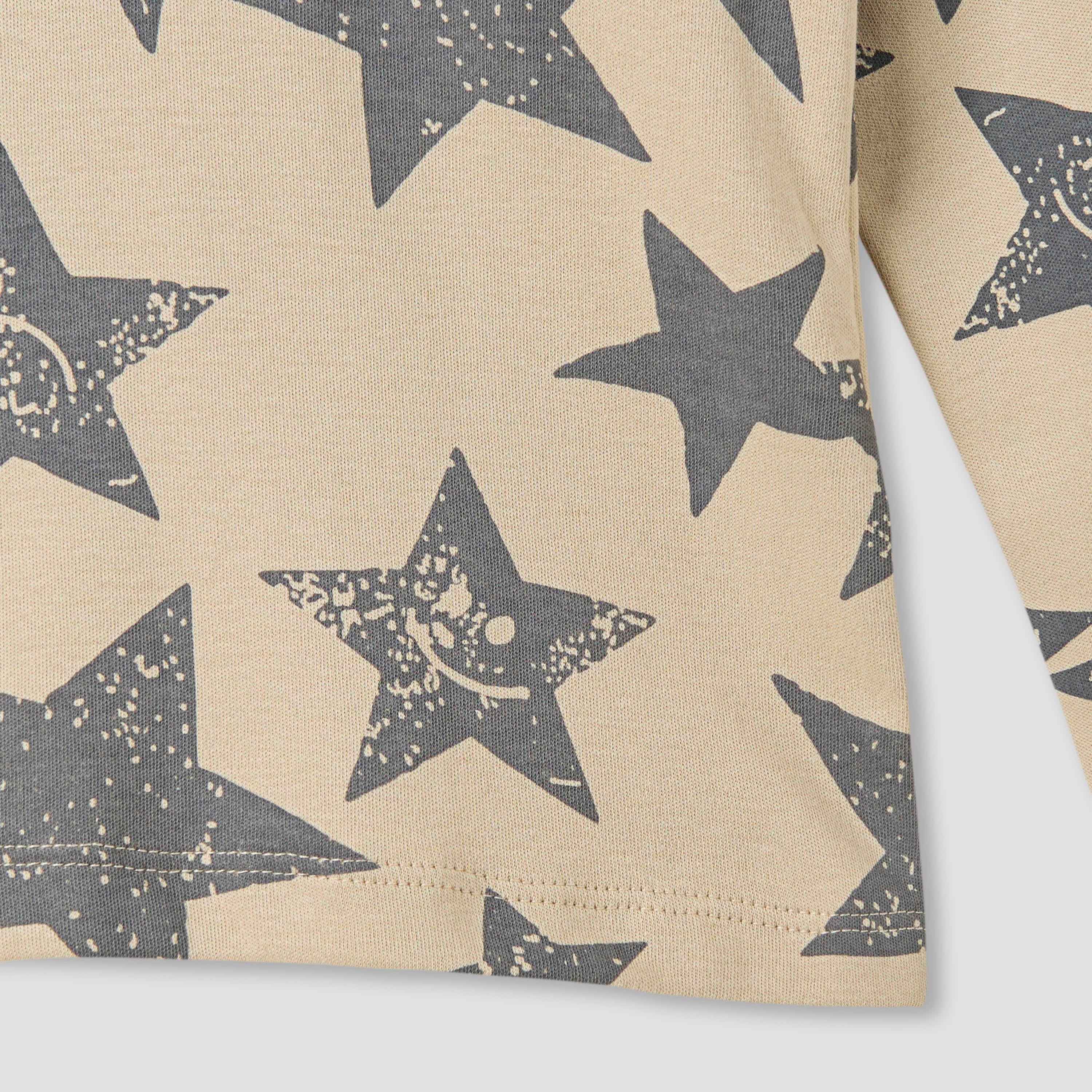 Juniors Star Print T-shirt and Pyjama Set