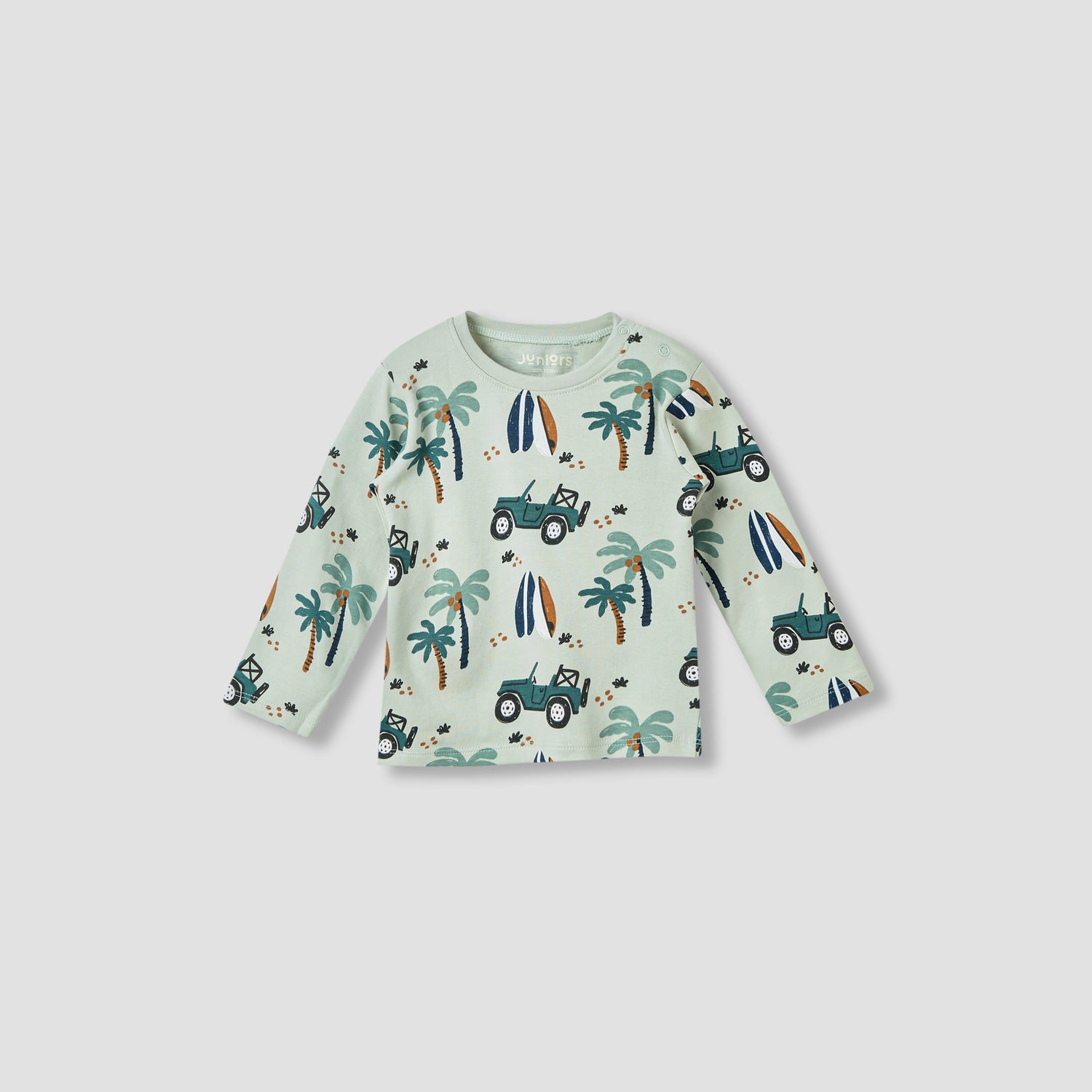 Juniors Printed T-shirt and Pyjama Set