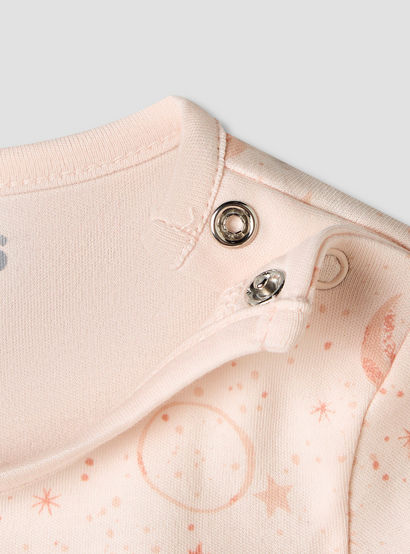 Juniors Cotton Round Neck Long Sleeves Pyjama Set with Star and Moon Print-promo_babyshop_Buy3for99_UAE130126-image-11