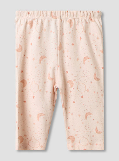 Juniors Cotton Round Neck Long Sleeves Pyjama Set with Star and Moon Print-promo_babyshop_Buy3for99_UAE130126-image-4