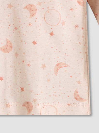 Juniors Cotton Round Neck Long Sleeves Pyjama Set with Star and Moon Print-promo_babyshop_Buy3for99_UAE130126-image-8