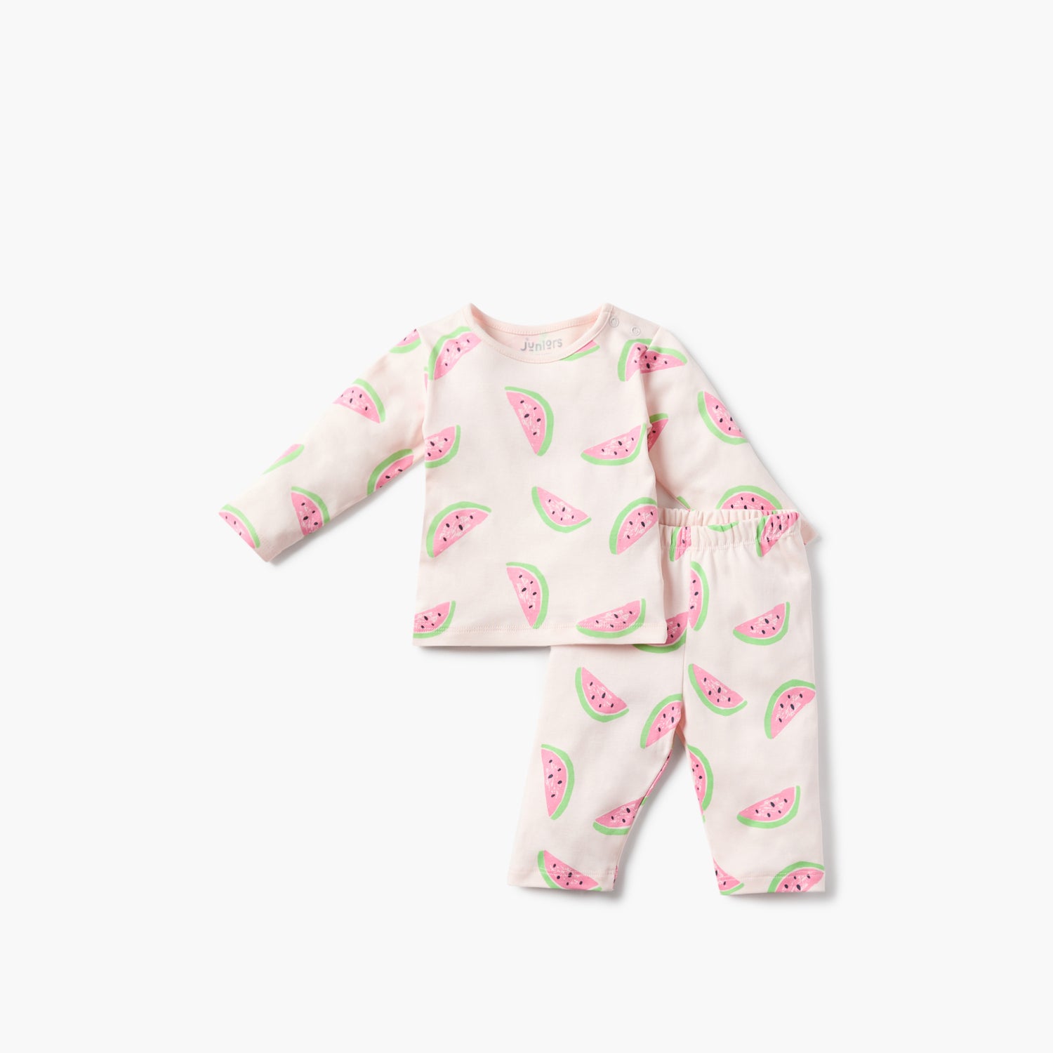Juniors Strawberry Print T-shirt and Pyjama Set