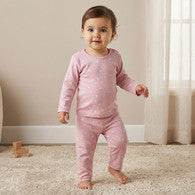 Juniors Pyjama Set with Floral Print - Cotton - Long Sleeves-undefined-image-1