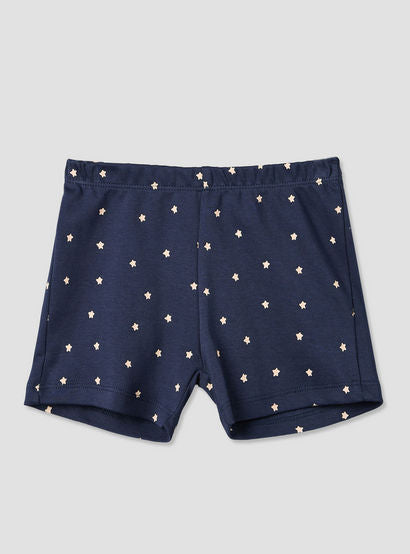 Pack of 2 Juniors Round Neck Short Sleeves T-shirt and Shorts Set with Space Print-baby-boys-clothing-setsandcoords-image-4
