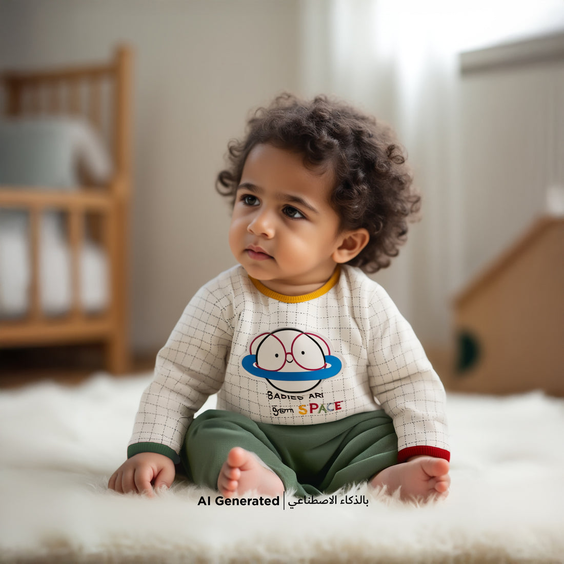 Juniors Applique Detail T-shirt and Pyjama Set - Multicolour / 12-18 mths