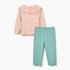 Juniors Floral Print Sweatshirt and Pyjama Set - Multicolour / 12-18 mths
