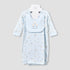 Set of 3 Juniors Clothing Gift Set with Floral Print - Blue / 0-3 mths