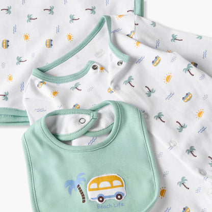 Set of 3 Juniors Clothing Gift Set with Print