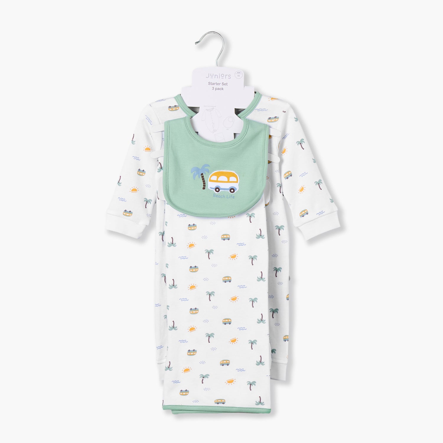 Set of 3 Juniors Clothing Gift Set with Print