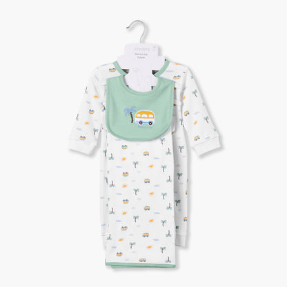 Set of 3 Juniors Clothing Gift Set with Print