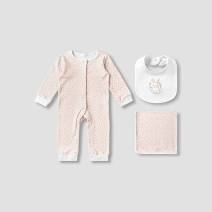 Set of 3 Juniors Clothing Gift Set with Floral Print