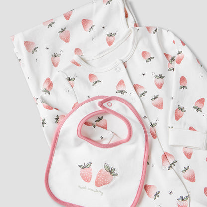 Set of 3 Juniors Clothing Gift Set with Snap Button Closure
