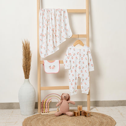 Set of 3 Juniors Clothing Gift Set with Snap Button Closure