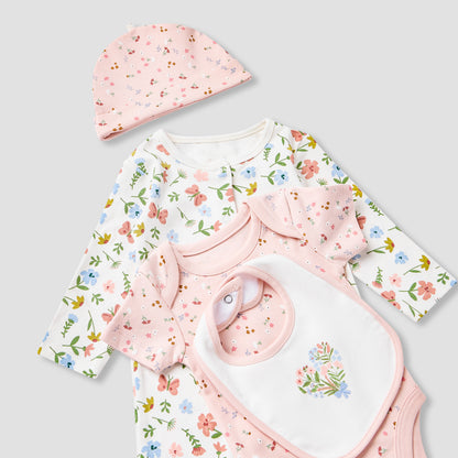 Juniors 6-Piece Floral Print Clothing Gift Set