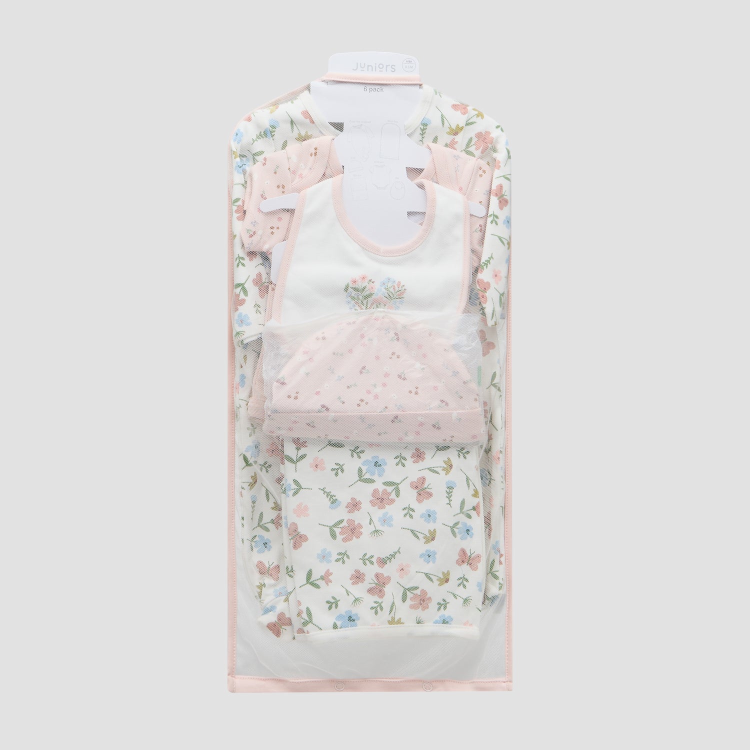 Juniors 6-Piece Floral Print Clothing Gift Set