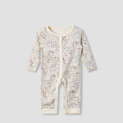 Juniors Printed Sleepsuit with Long Sleeves - Set of 3