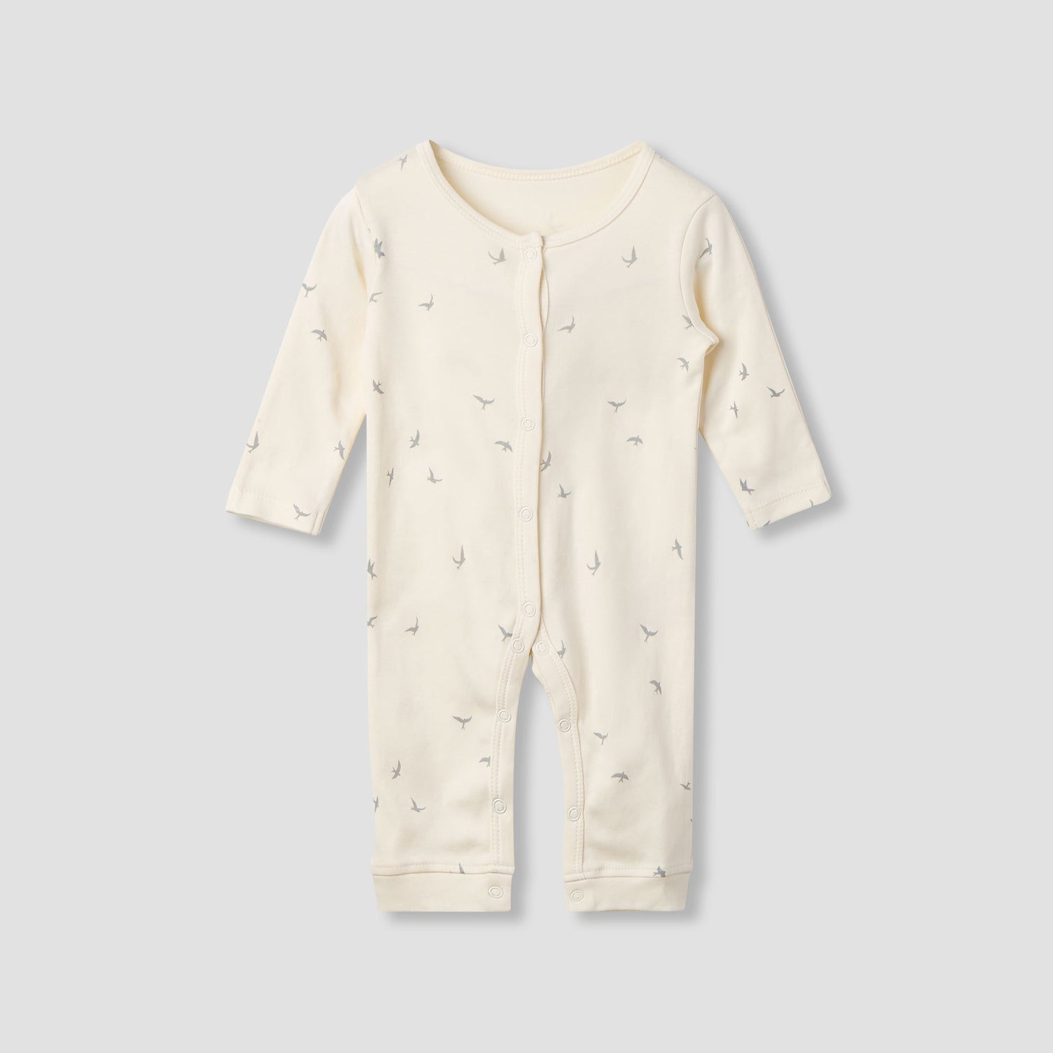 Juniors Printed Sleepsuit with Long Sleeves - Set of 3