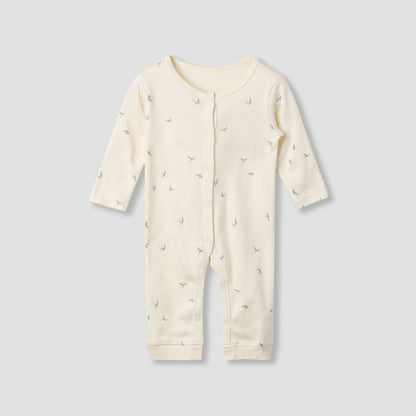 Juniors Printed Sleepsuit with Long Sleeves - Set of 3