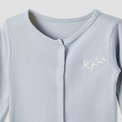 Juniors Printed Sleepsuit with Long Sleeves - Set of 3