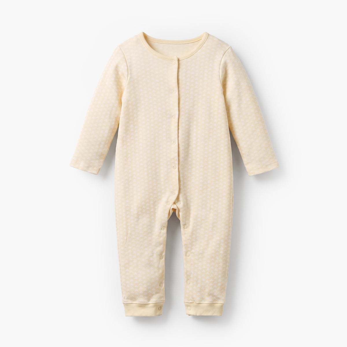 Pack of 3 Juniors Crew Neck Long Sleeves Sleepsuit with Floral Print
