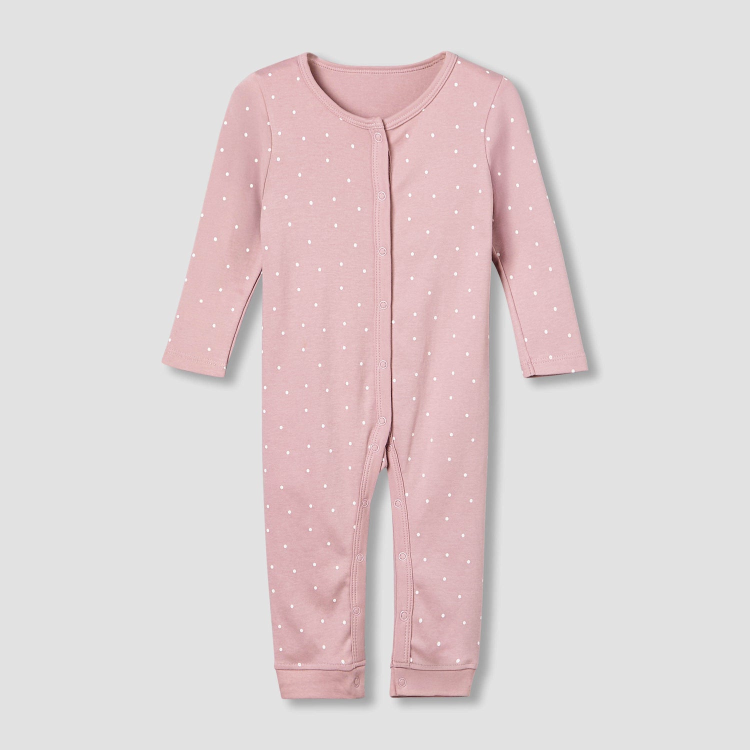 Pack of 3 Juniors Cotton Round Neck Long Sleeves Sleepsuit with Giraffe Print