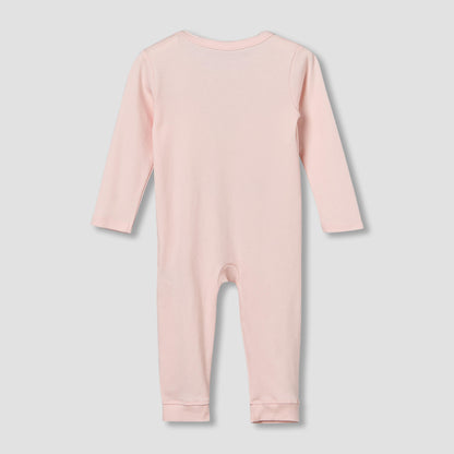 Pack of 3 Juniors Cotton Round Neck Long Sleeves Sleepsuit with Giraffe Print