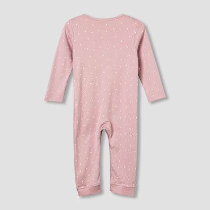 Pack of 3 Juniors Cotton Round Neck Long Sleeves Sleepsuit with Giraffe Print