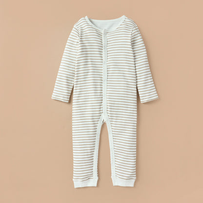Juniors Printed Sleepsuit with Button Closure - Set of 3