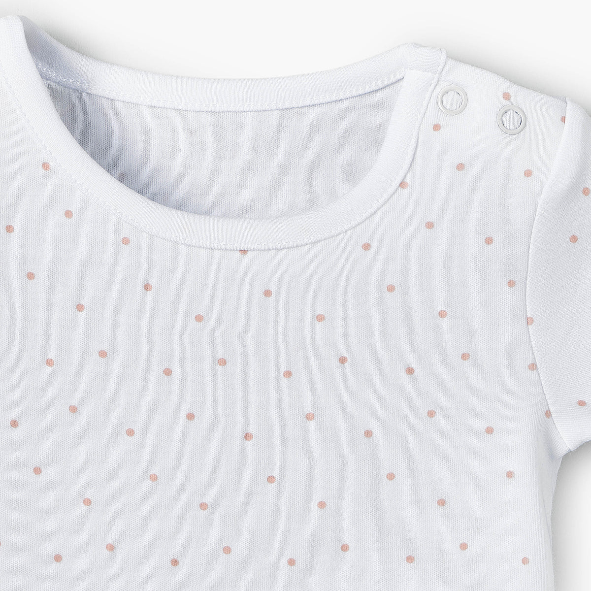 Pack of 5 Juniors Cotton Crew Neck Short Sleeves Bodysuit with Assorted Prints
