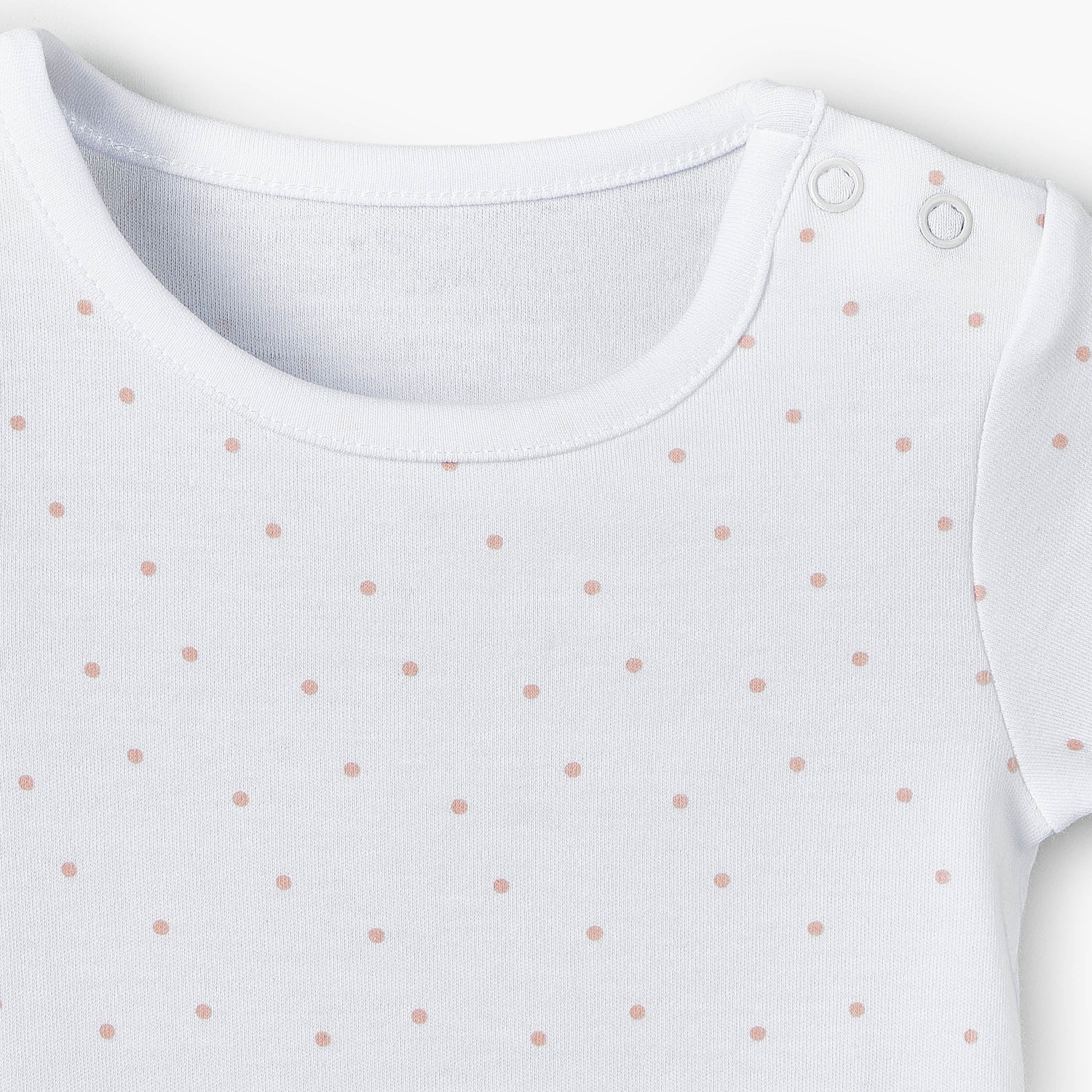 Pack of 5 Juniors Cotton Crew Neck Short Sleeves Bodysuit with Assorted Prints