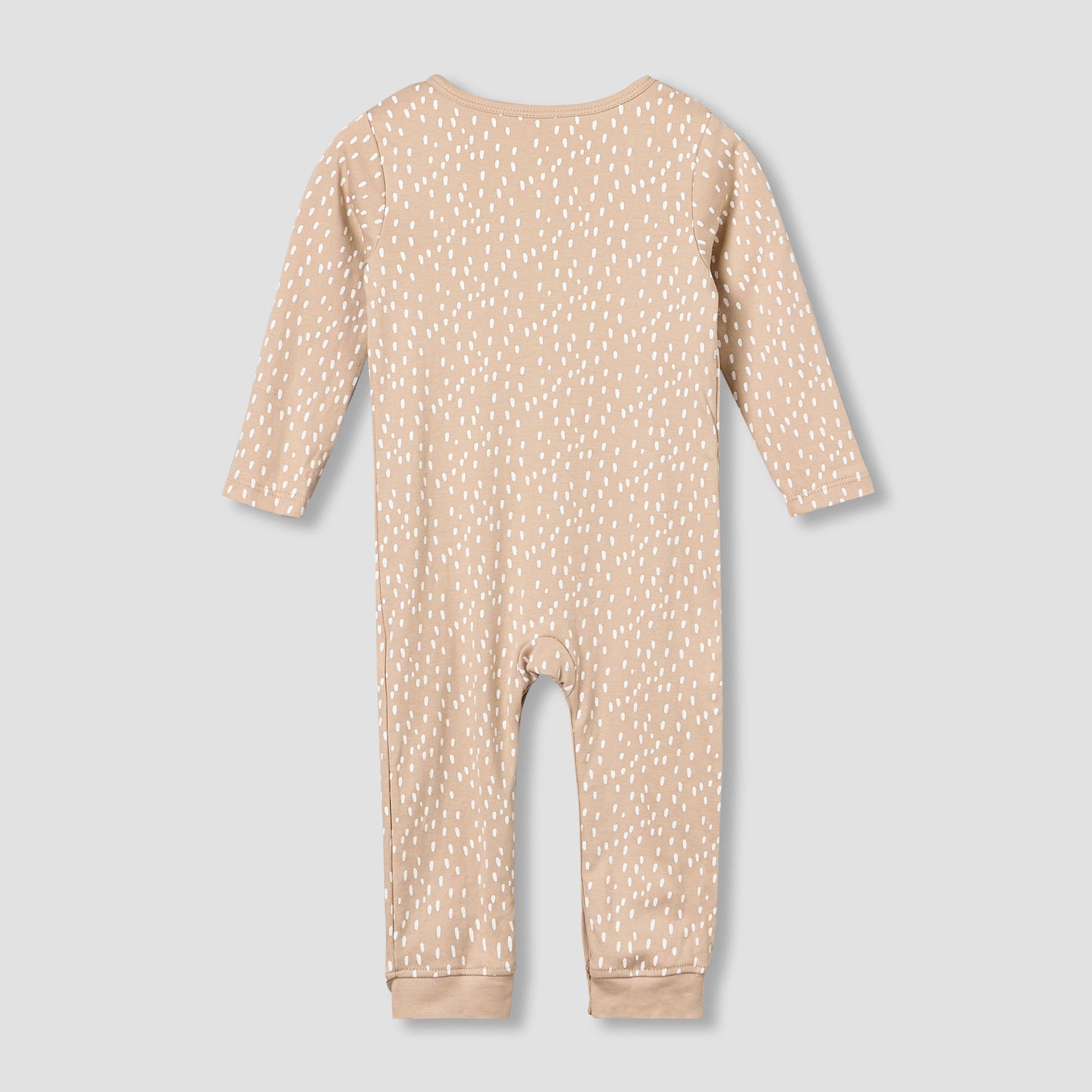 Pack of 3 Juniors Cotton Round Neck Long Sleeves Sleepsuit with Safari Print
