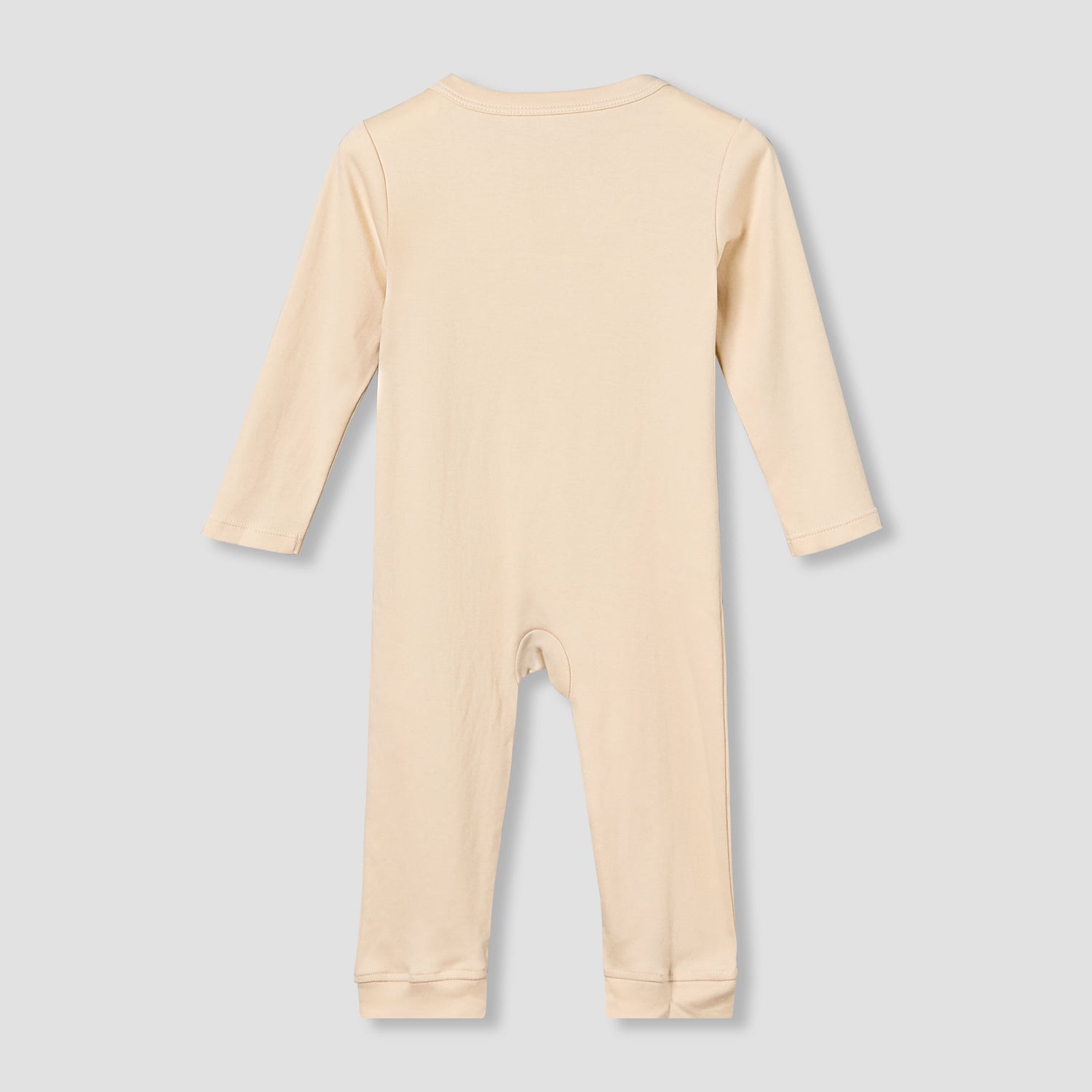 Pack of 3 Juniors Cotton Round Neck Long Sleeves Sleepsuit with Safari Print