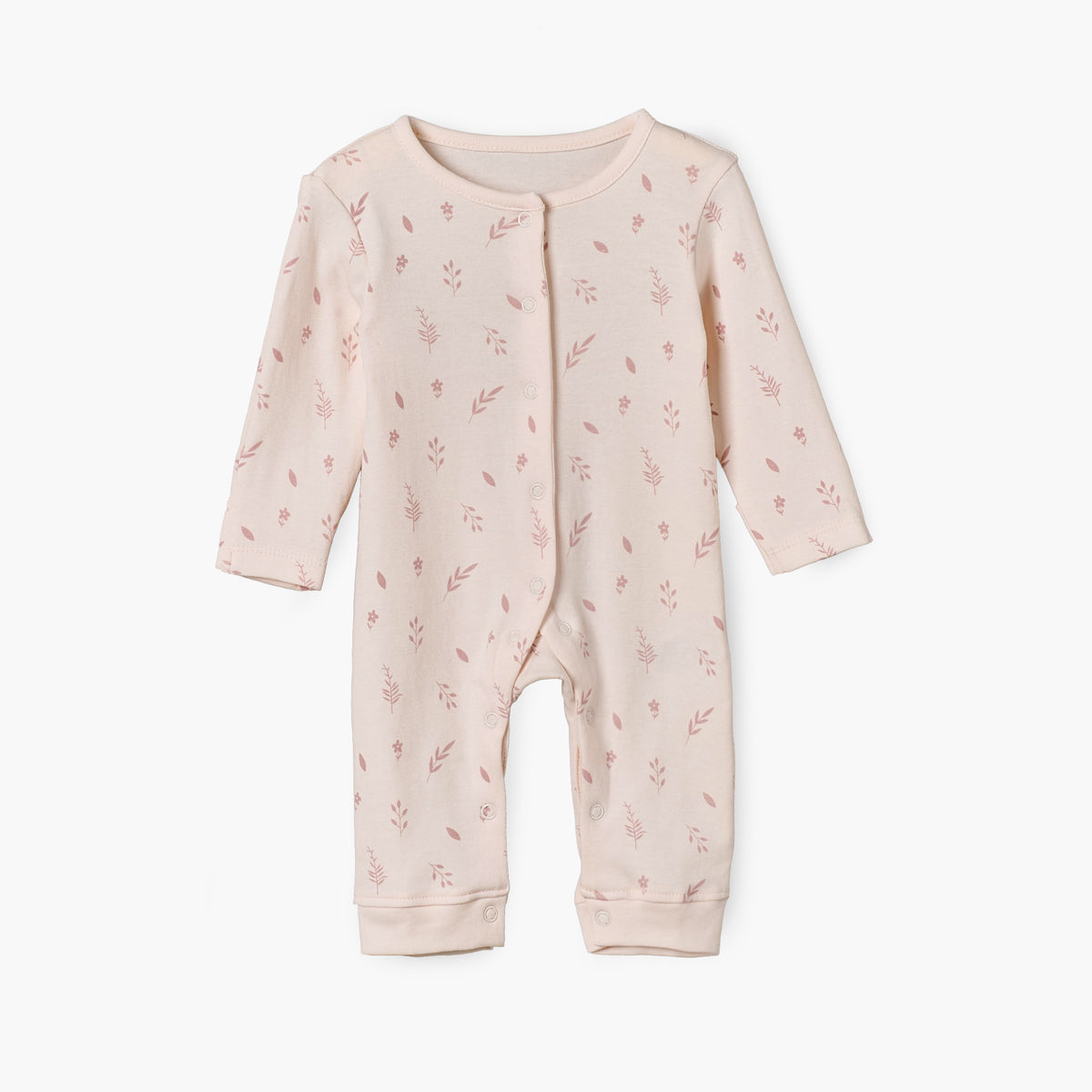Pack of 3 Juniors Cotton Crew Neck Long Sleeves Sleepsuit with Fox Print