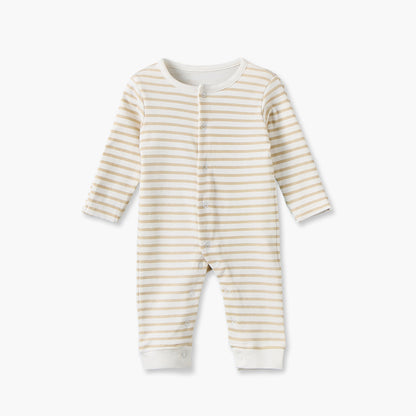 Pack of 3 Juniors Cotton Crew Neck Long Sleeves Sleepsuit with Assorted Print
