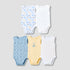 Pack of 5 Juniors Crew Neck Sleeveless Bodysuit with Print - Multicolour / 18-24 mths