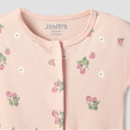 Pack of 3 Juniors Crew Neck Short Sleeves Romper with Assorted Print