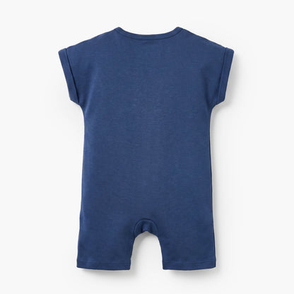 Pack of 3 Juniors Crew Neck Short Sleeves Rompers with Aeroplane Print