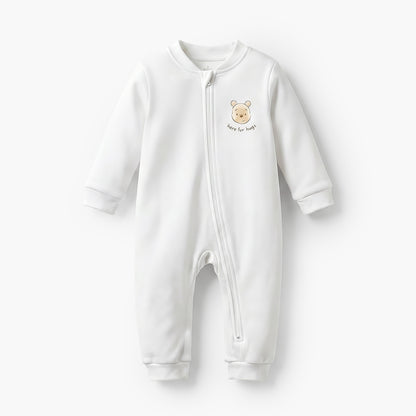Pack of 3 Disney Cotton Mandarin Collar Long Sleeves Sleepsuit with Winnie the Pooh Print