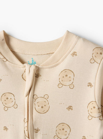 Pack of 3 Disney Cotton Mandarin Collar Long Sleeves Sleepsuit with Winnie the Pooh Print-baby-boys-clothing-nightwear-sleepsuits-image-7