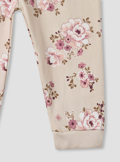 Juniors Pyjama Set with Floral Print - Cotton - Long Sleeves - Round Neck-baby-girls-clothing-nightwear-pyjamasets-image-7