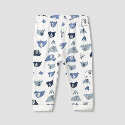 Juniors Elephant Embroidered T-shirt and Pyjama Set