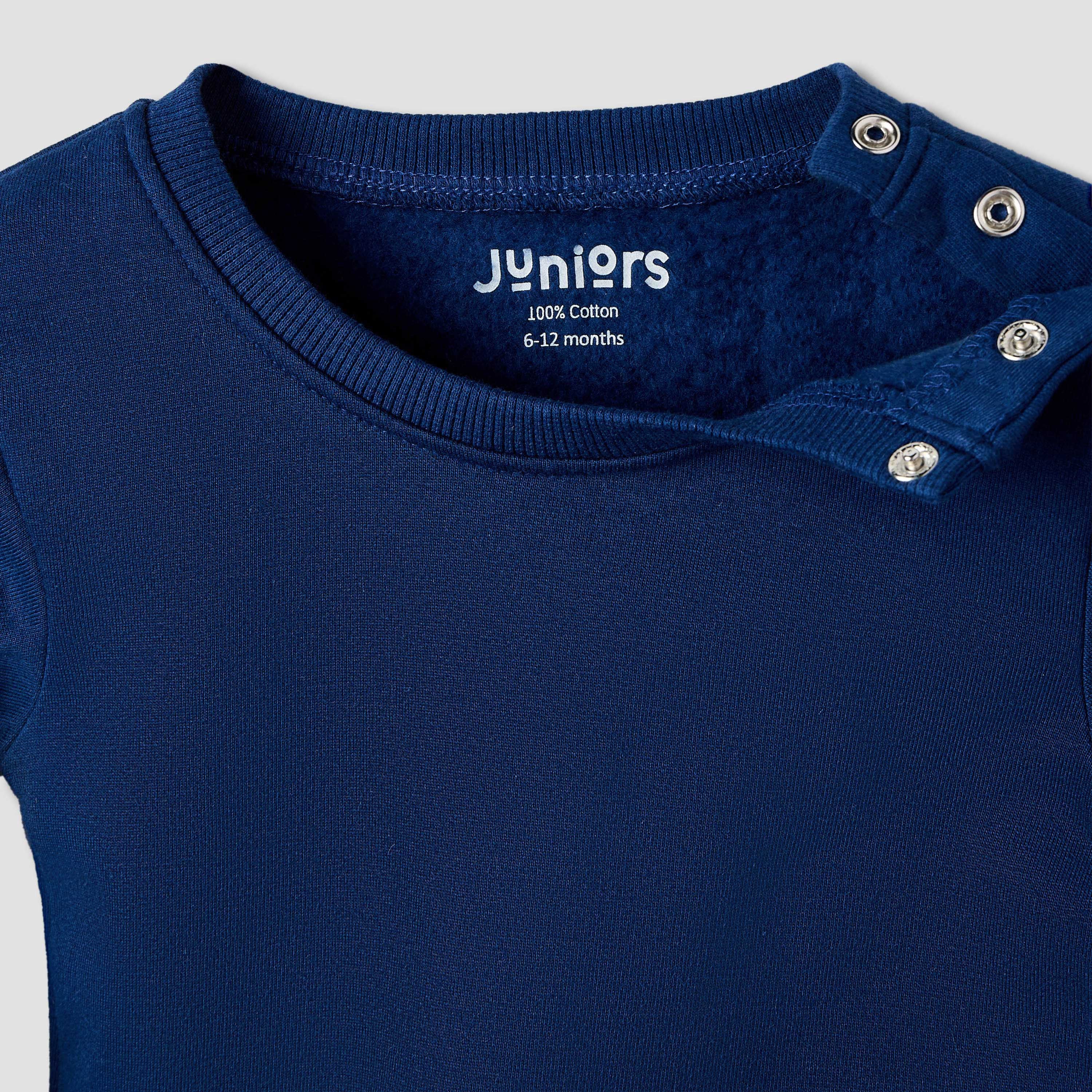 Juniors Elephant Embroidered T-shirt and Pyjama Set