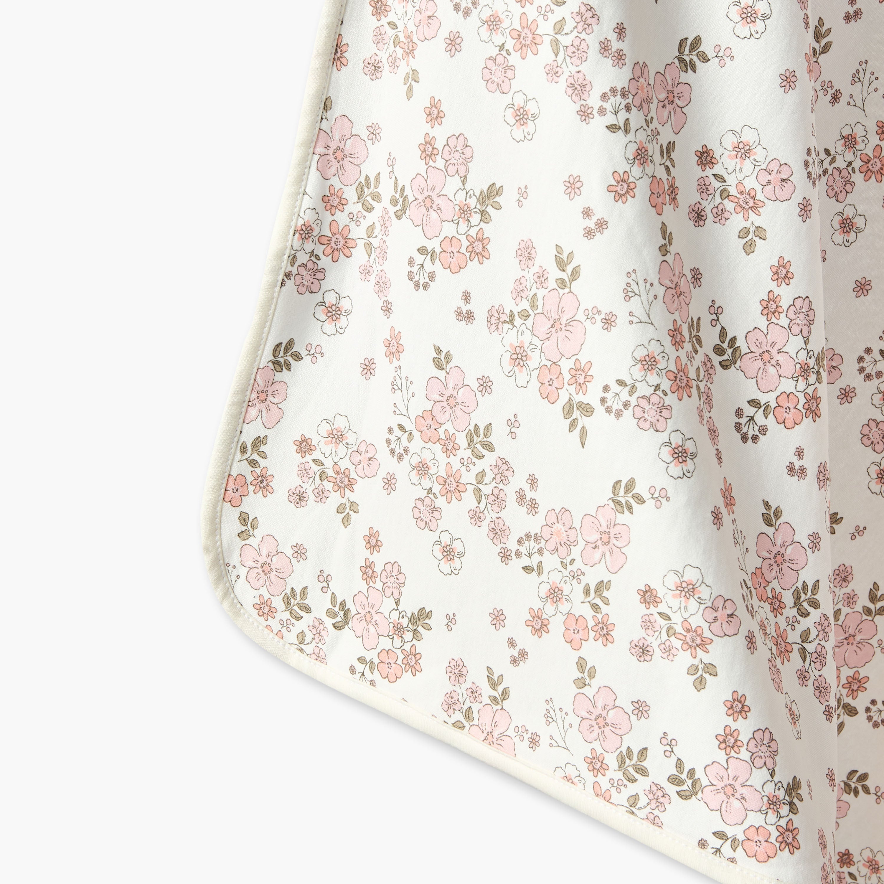 Juniors Receiving Blanket with Floral Print