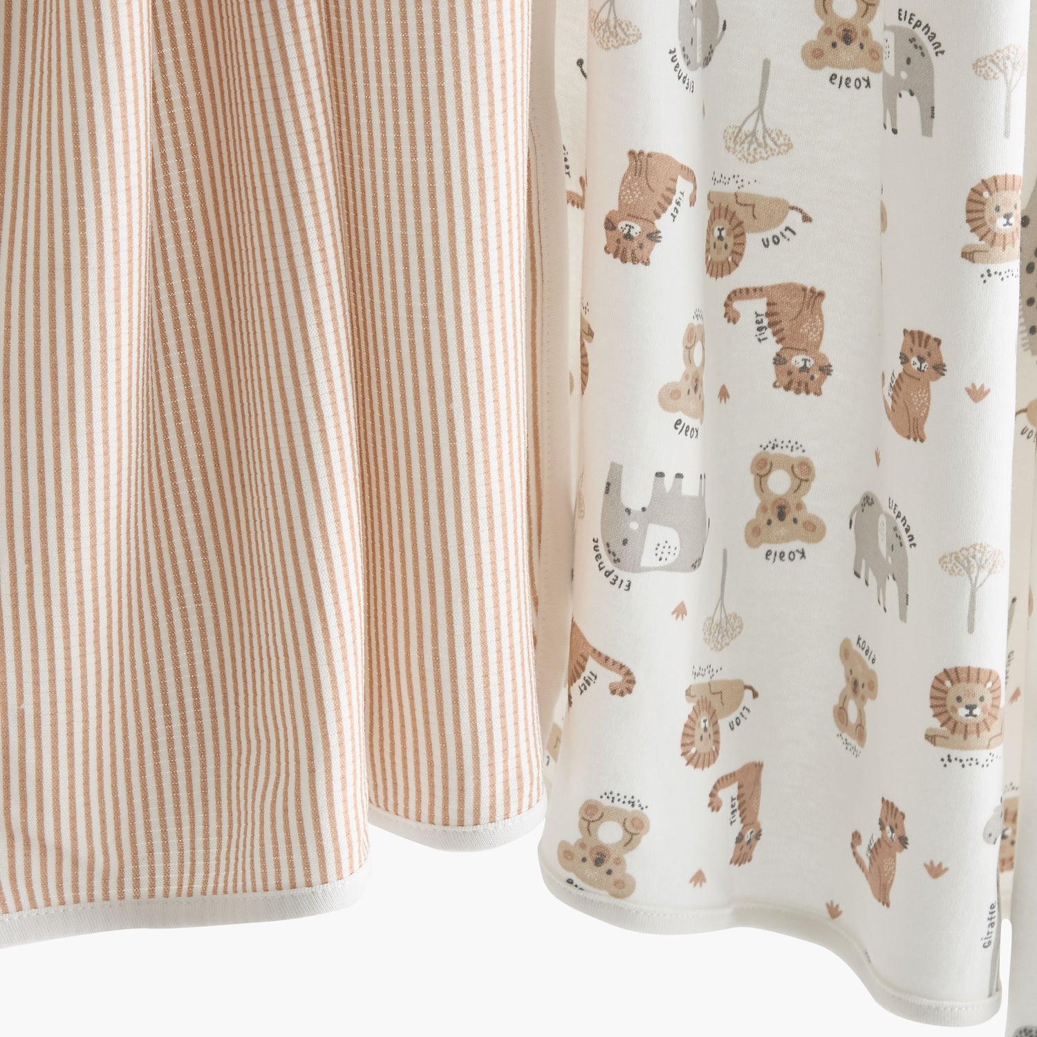 Juniors 2-Piece Printed Receiving Blanket Set - 70x70 cm