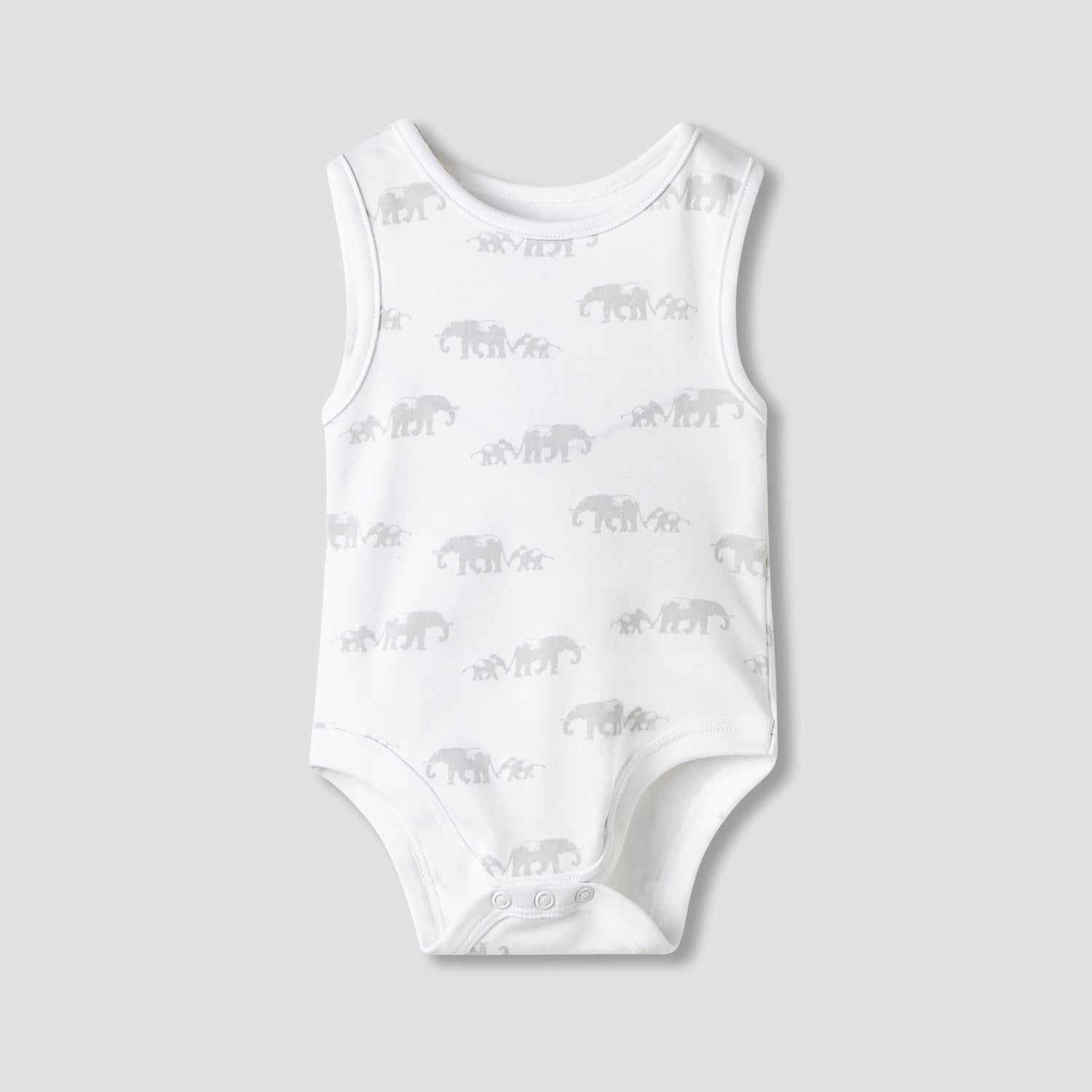 Juniors Printed Sleeveless Bodysuit - Set of 3