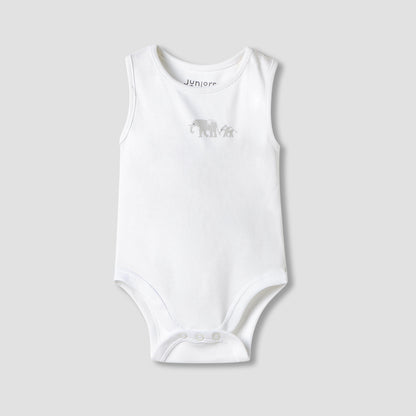 Juniors Printed Sleeveless Bodysuit - Set of 3