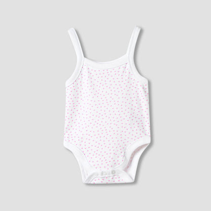 Juniors Printed Strappy Bodysuit - Set of 3